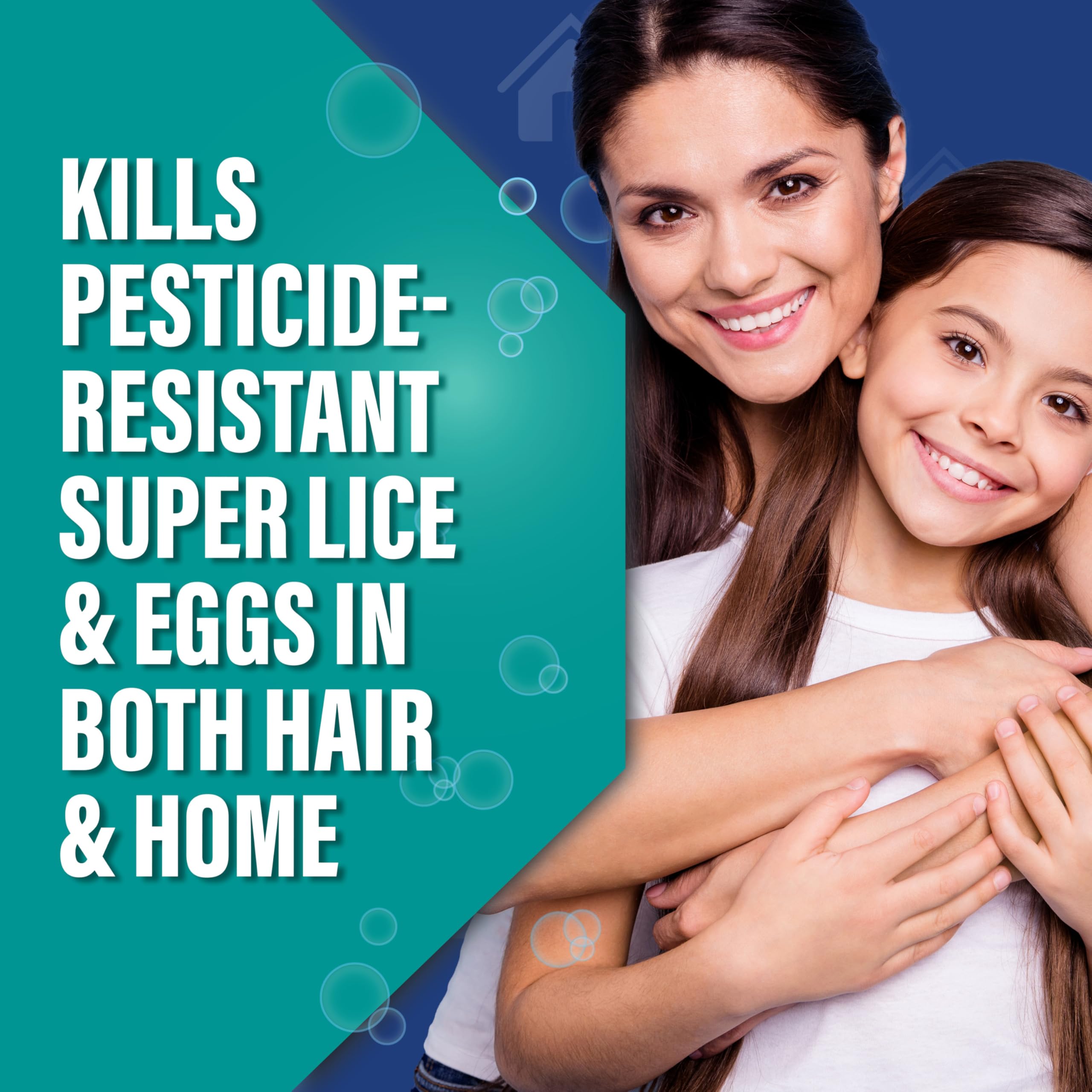 RID SUPER MAX kit components laid out for complete lice treatment routine