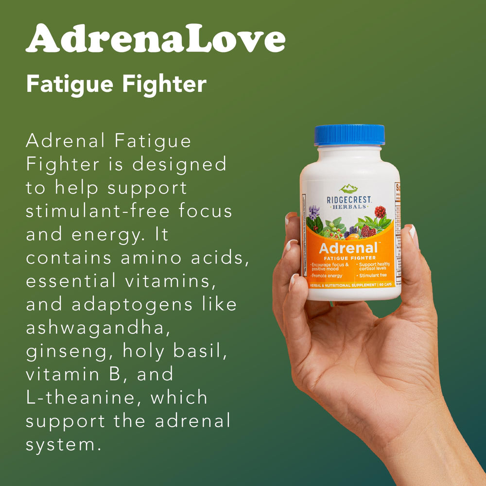 RidgeCrest AdrenaLove third-party testing certificate indicating purity.