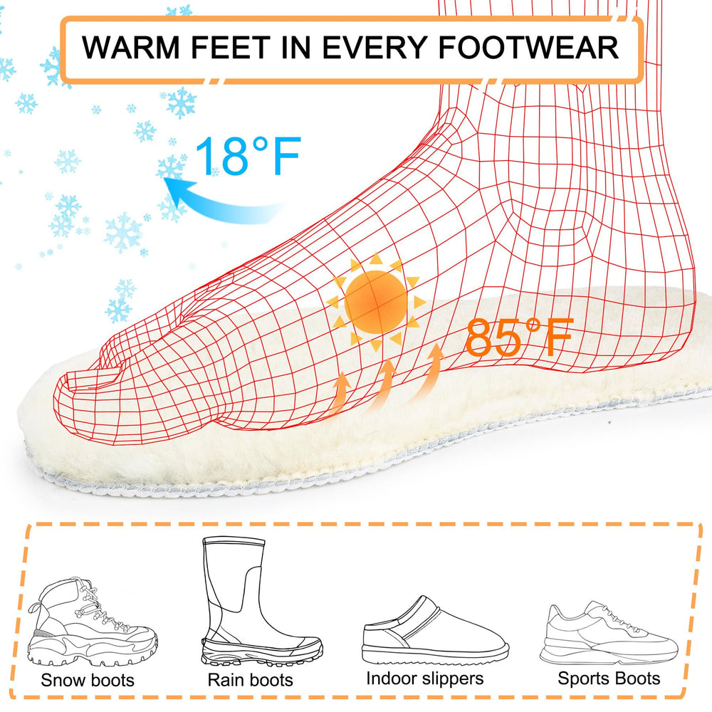 riemot wide shoe compatibility fits boots, sneakers, slippers, and casual shoes.
