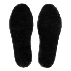 riemot women's sheepskin insoles close-up showing fluffy warmth for cold days.