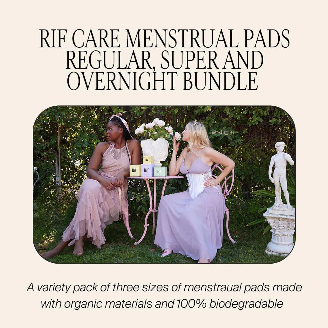 Rif Care pads suitable for all body types with wings staying in place