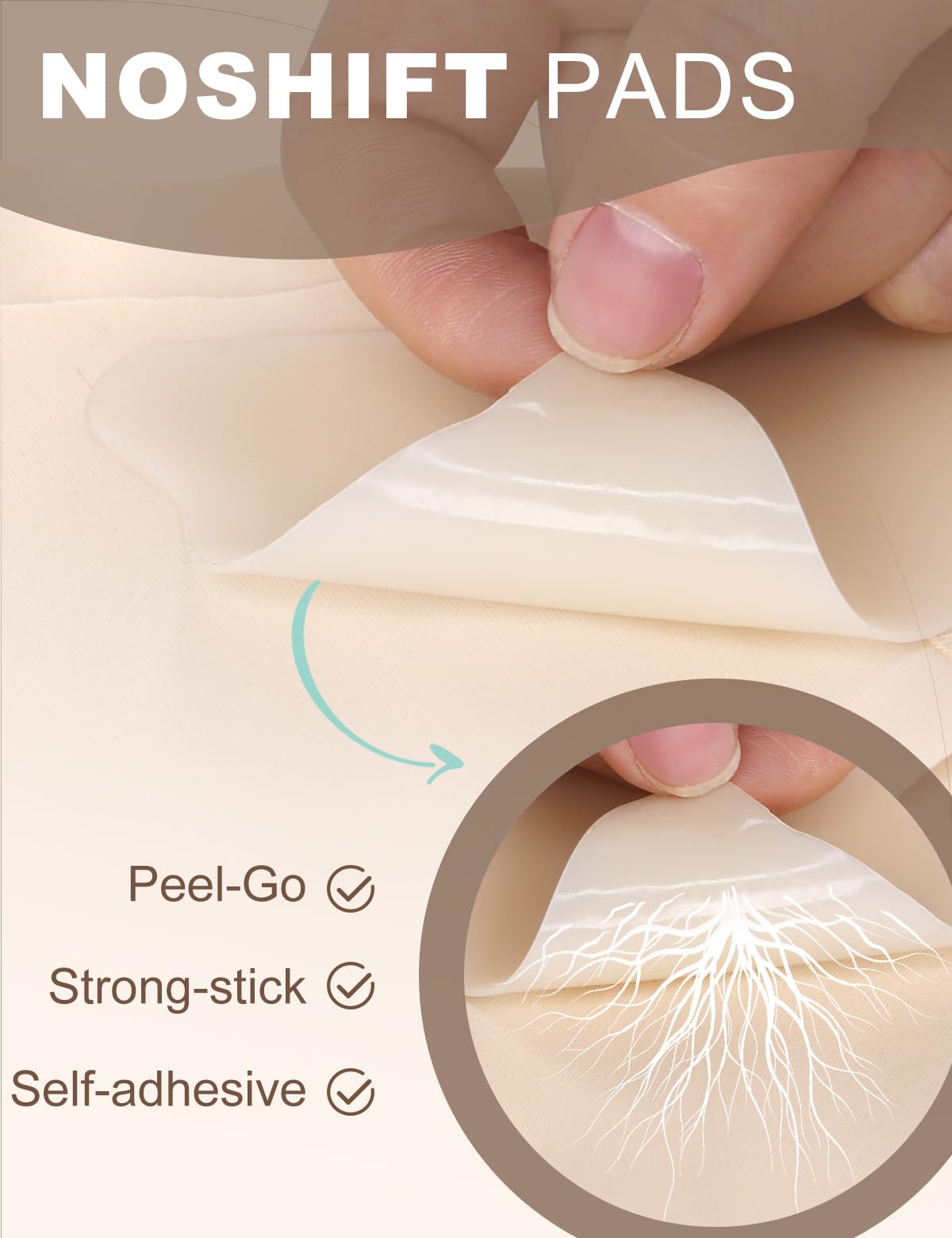 RIFAUM cameltoe concealer compact case included for on-the-go hygiene.