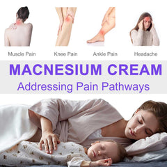 RIGBOO Magnesium Lotion applied to legs for daytime comfort.
