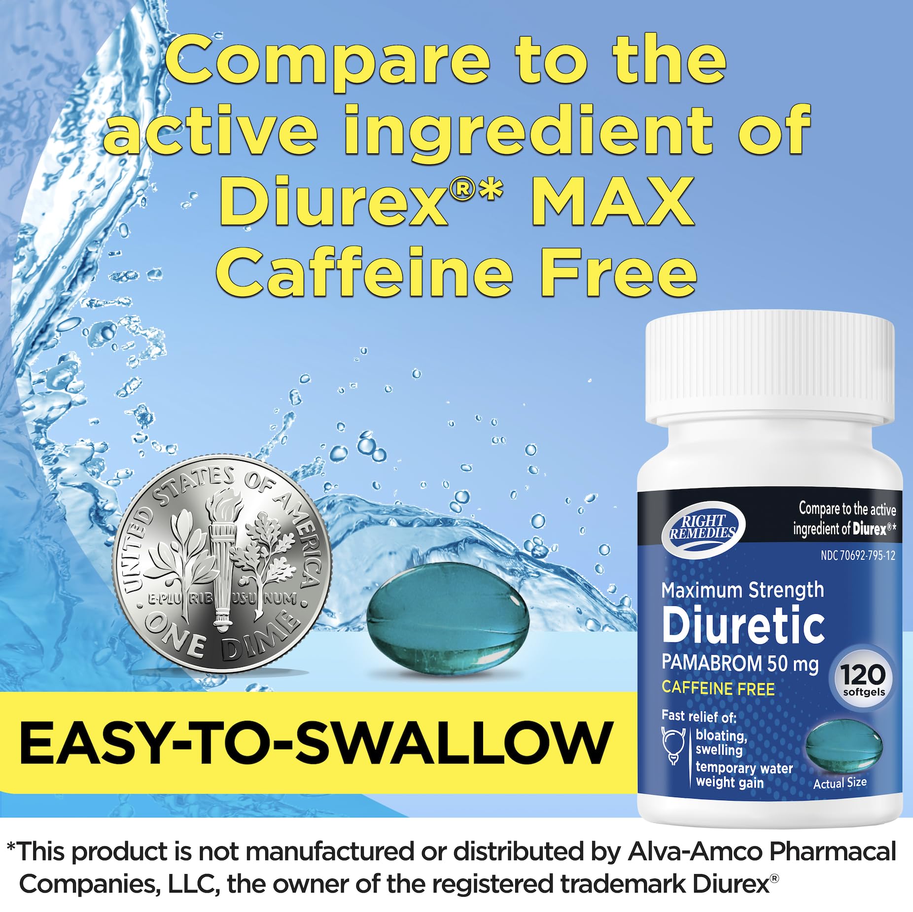 Easy-to-swallow RIGHT REMEDIES softgels designed for daily use
