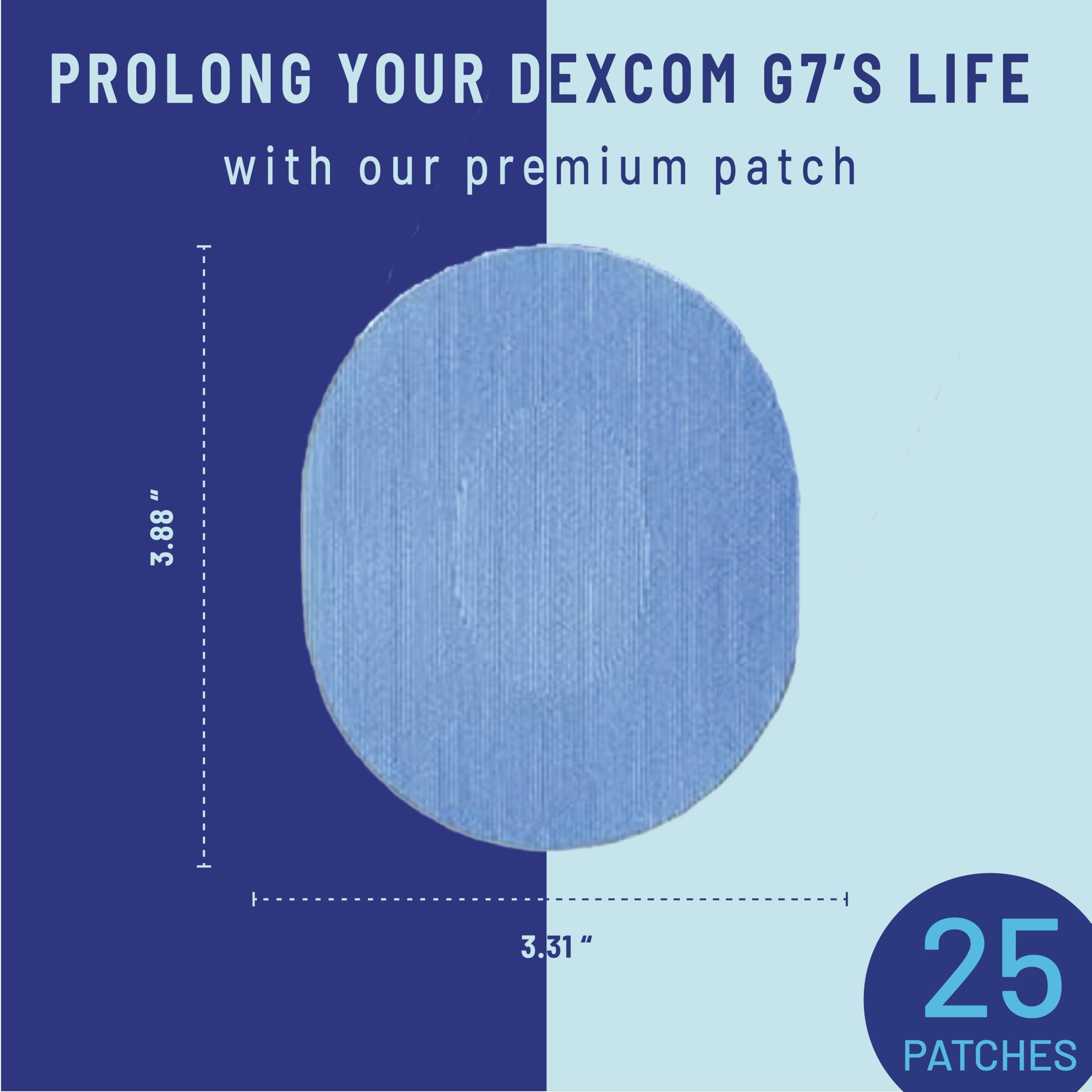 RightCare CGM Overpatches easy-application demonstrates simple peel-and-place design