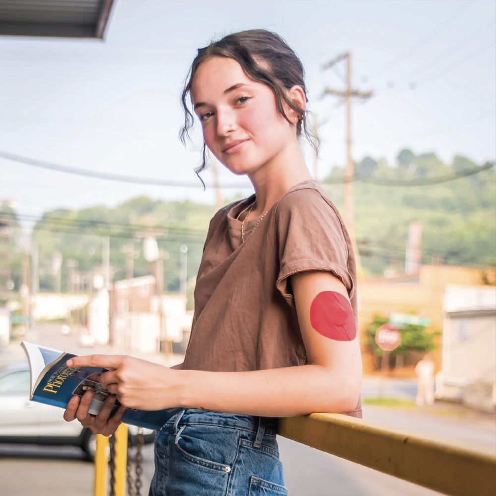 RightCare CGM Overpatches protects sensors against sweat and humidity during workouts