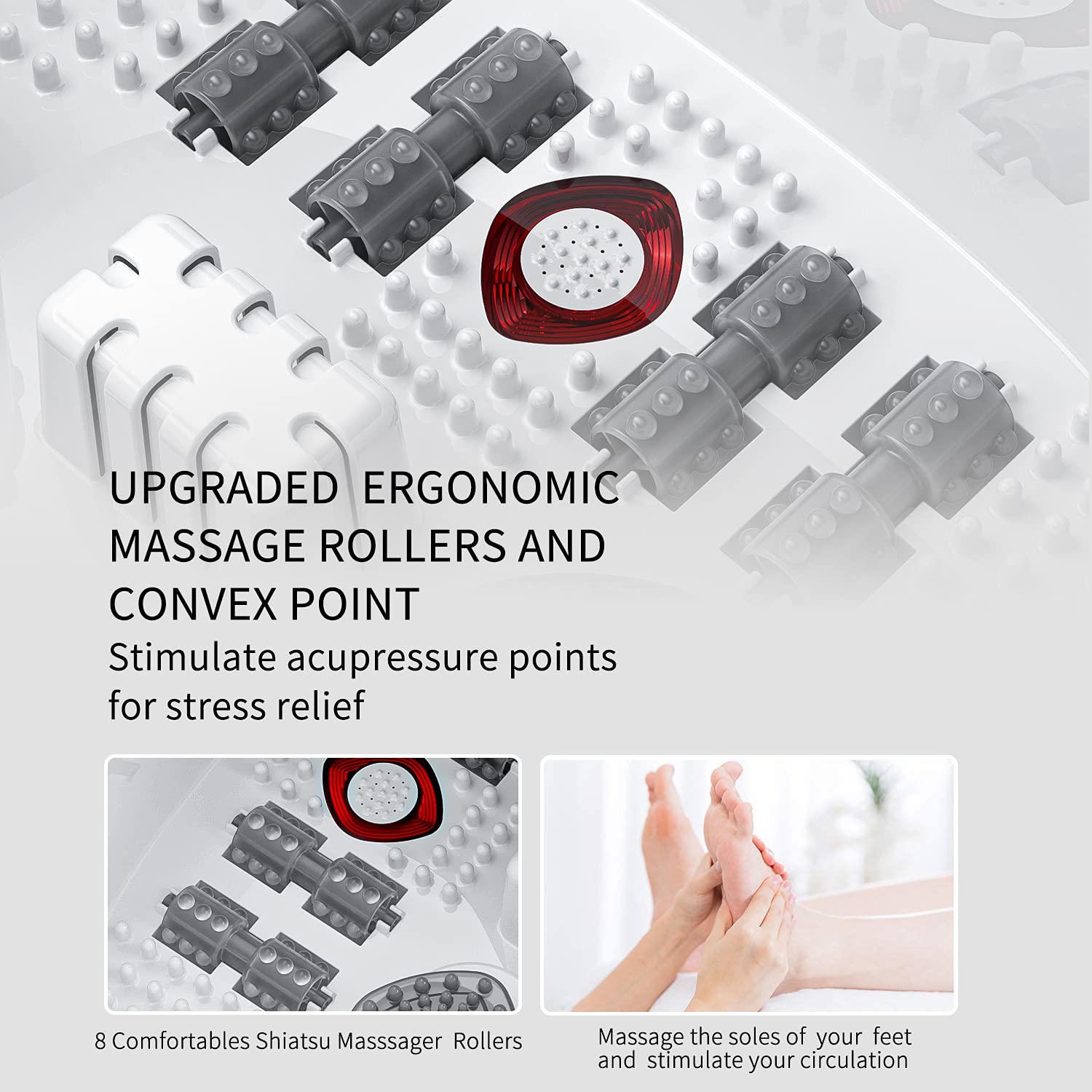 Rightmell foot spa supports epsom salt soaks for soothing feet.