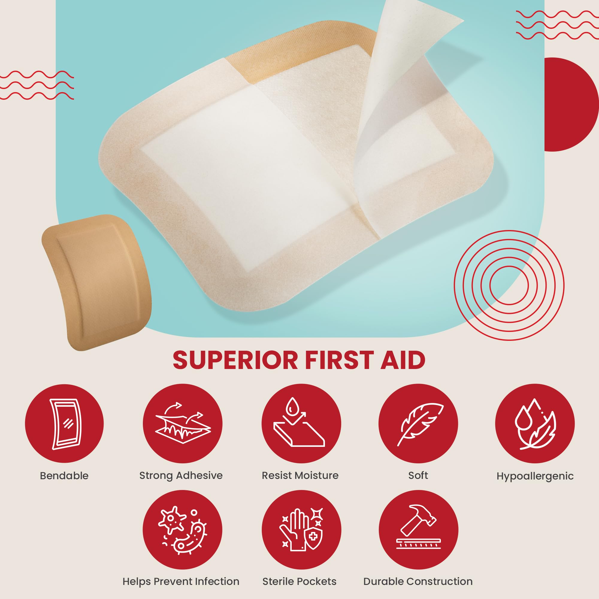 RIGO PRO sterile and durable bandage for clean, dependable protection.