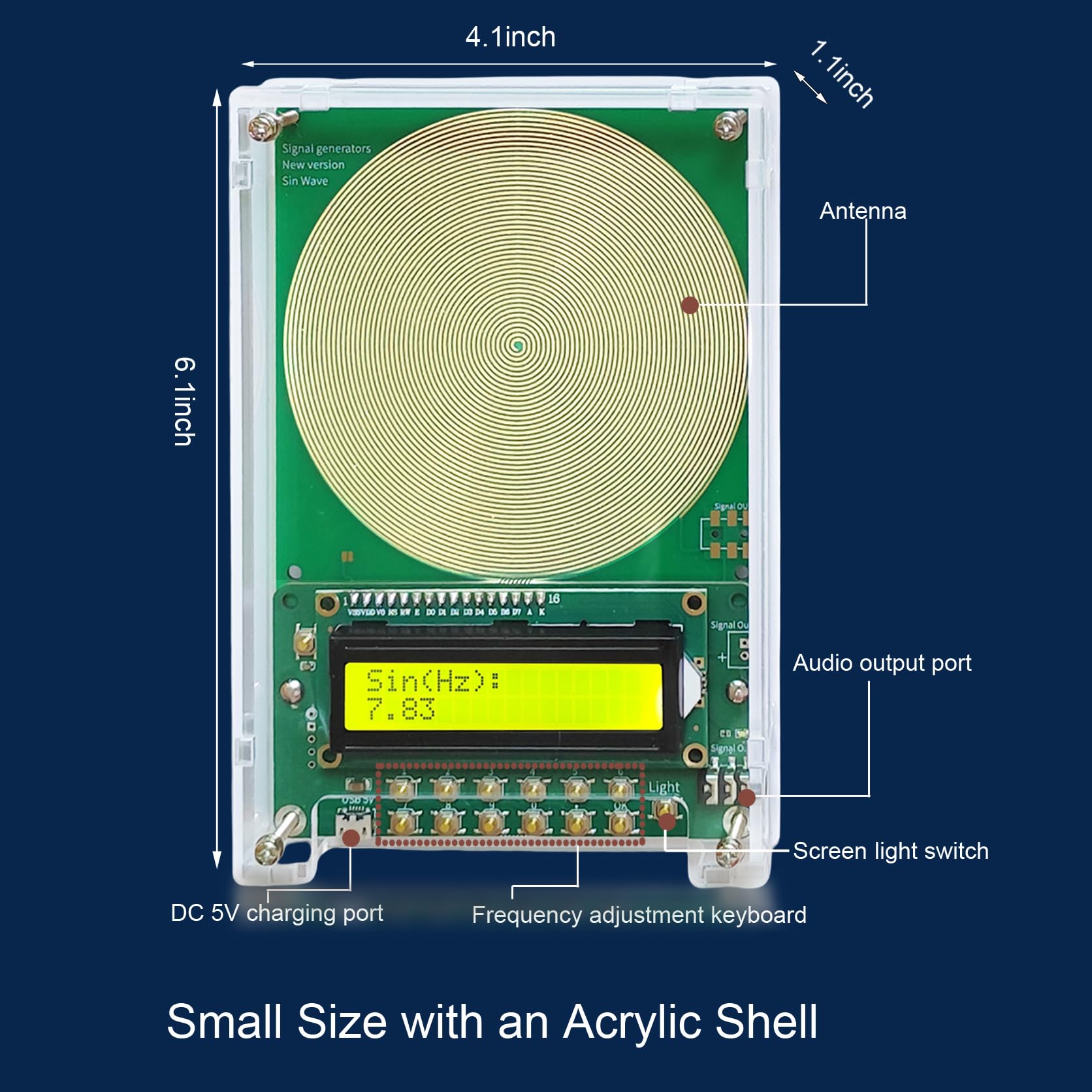 Rihveo USB-powered signal generator ready for relaxed, on-the-go use