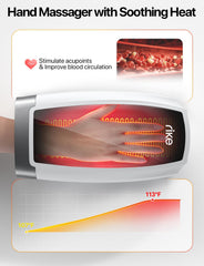 Cordless RIKE massager showcases long-lasting battery life.