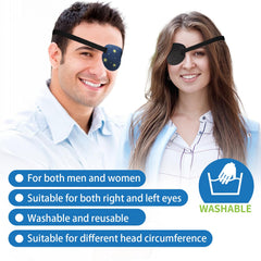 RIKEYO blackout eye patch provides strong shade for light control