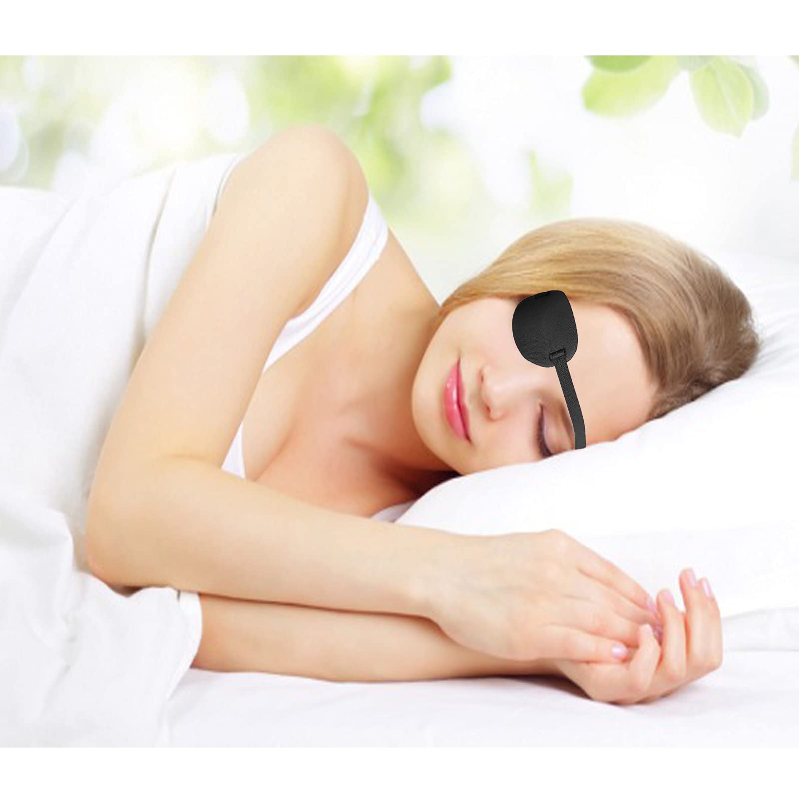 RIKEYO soft breathable eye patch material for long wear comfort