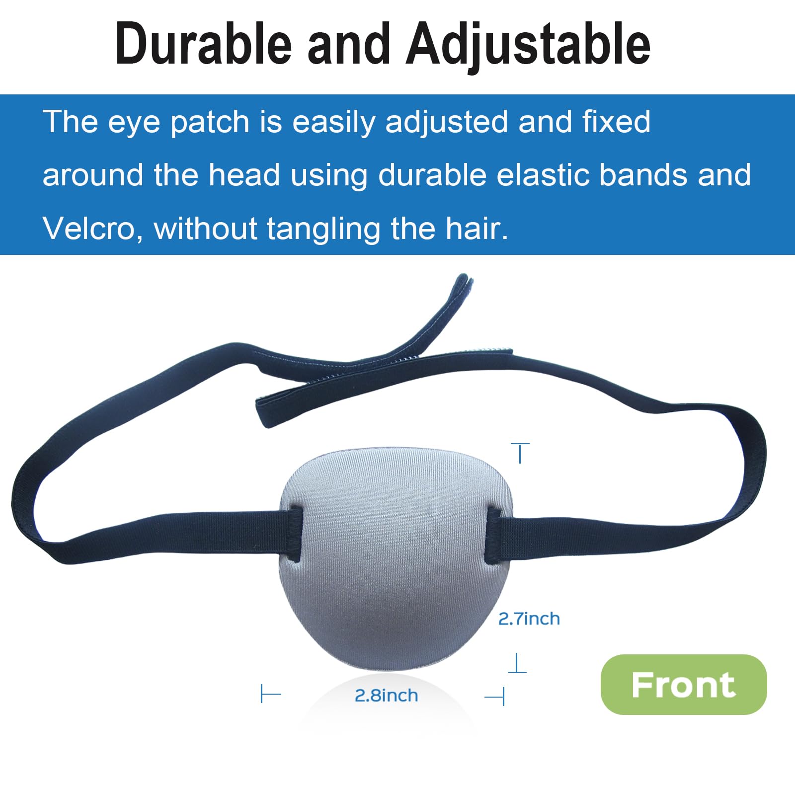 RIKEYO easy-to-use reusable eye patch, wear under glasses