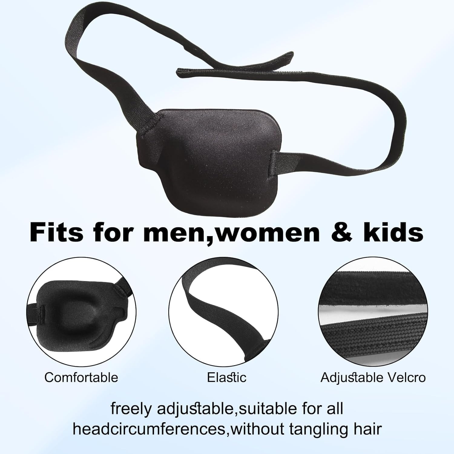 RIKEYO adjustable elastic Velcro fastening ensures secure wear