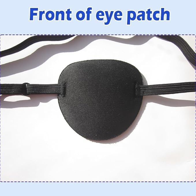 RIKEYO eye patch in purple for easy color coordination.