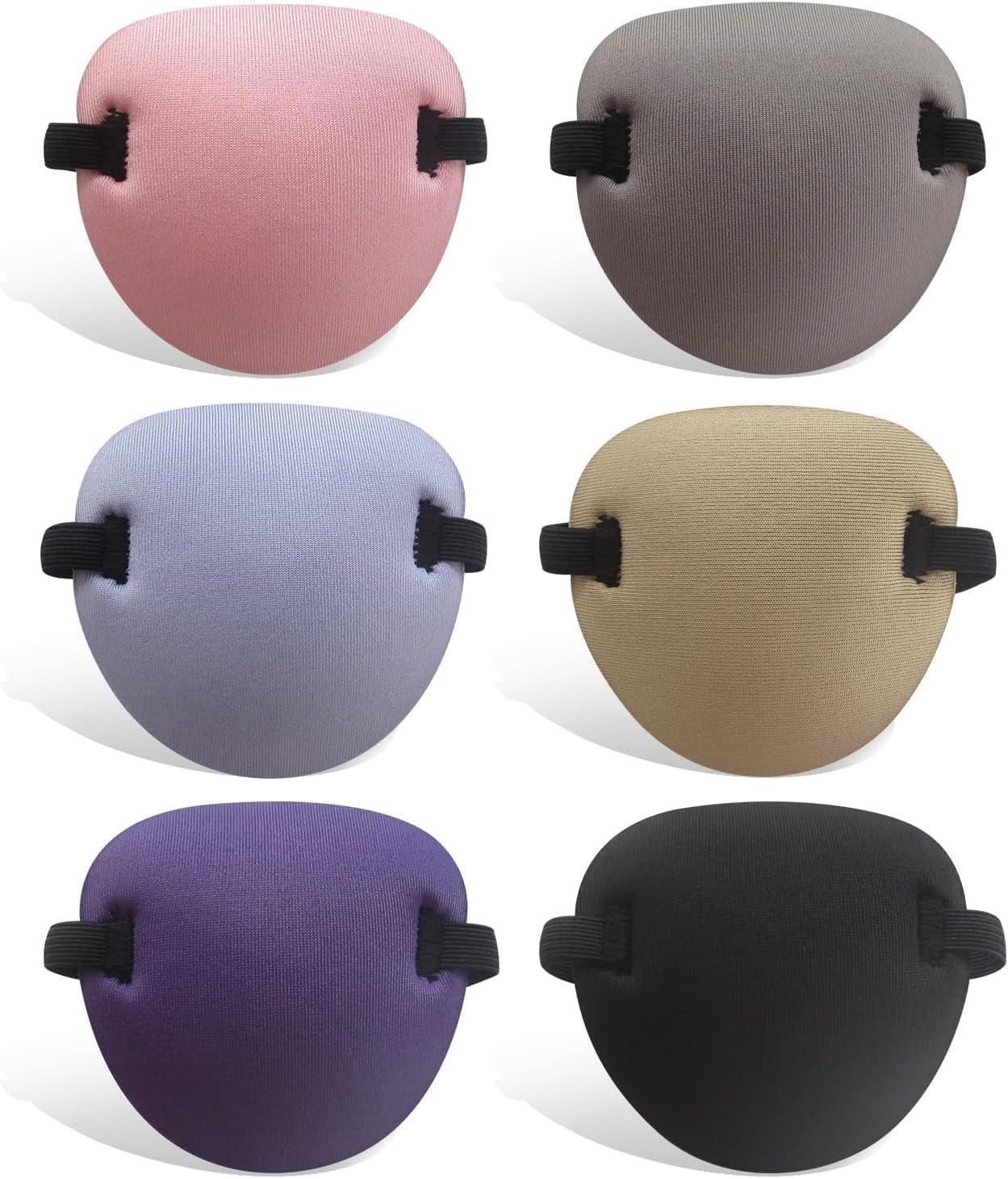 RIKEYO eye patch in soft pink for comfortable daily wear.