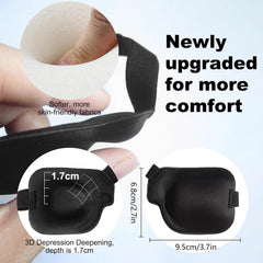 RIKEYO soft breathable material keeps the eye area comfortable