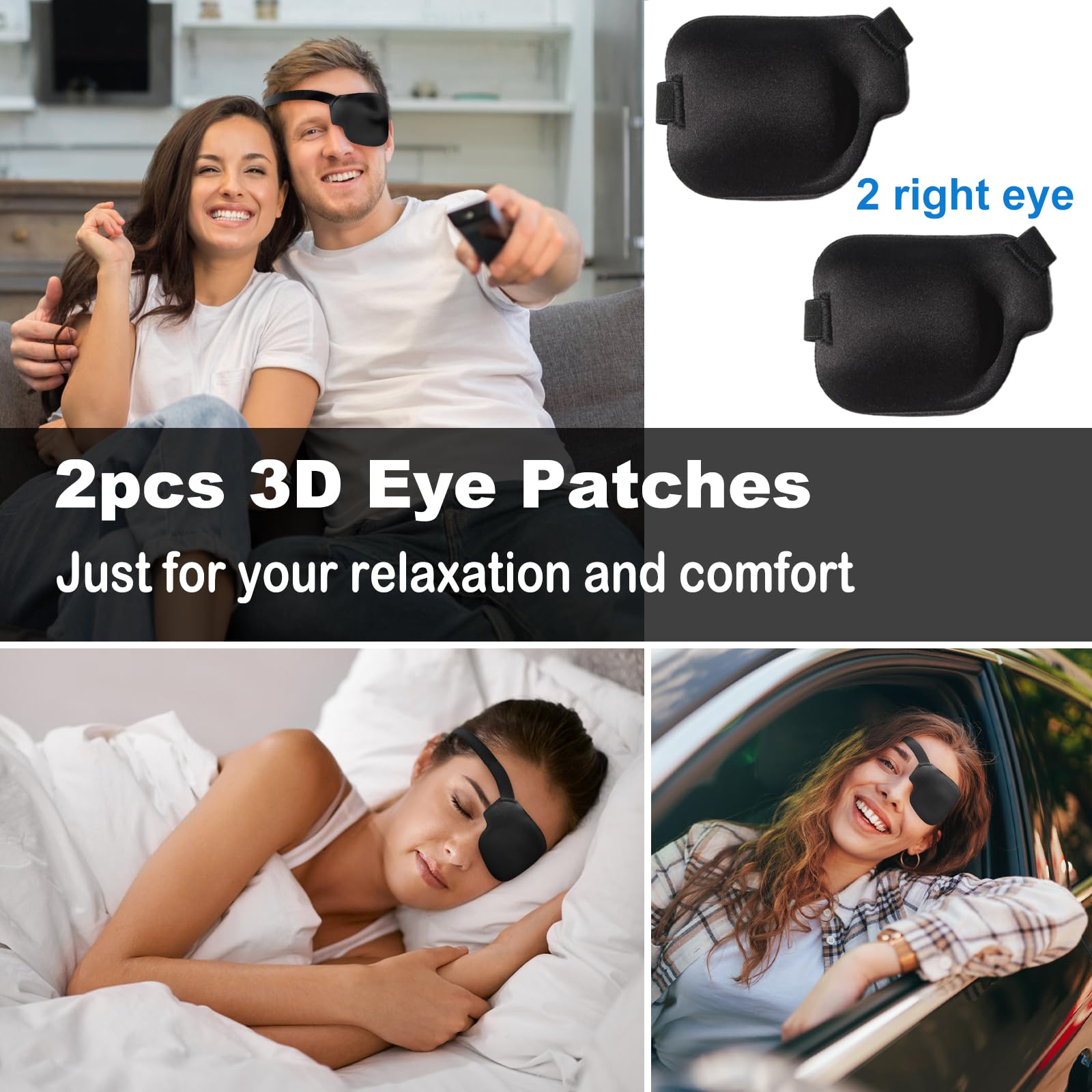 RIKEYO soft breathable material for sensitive eye skin