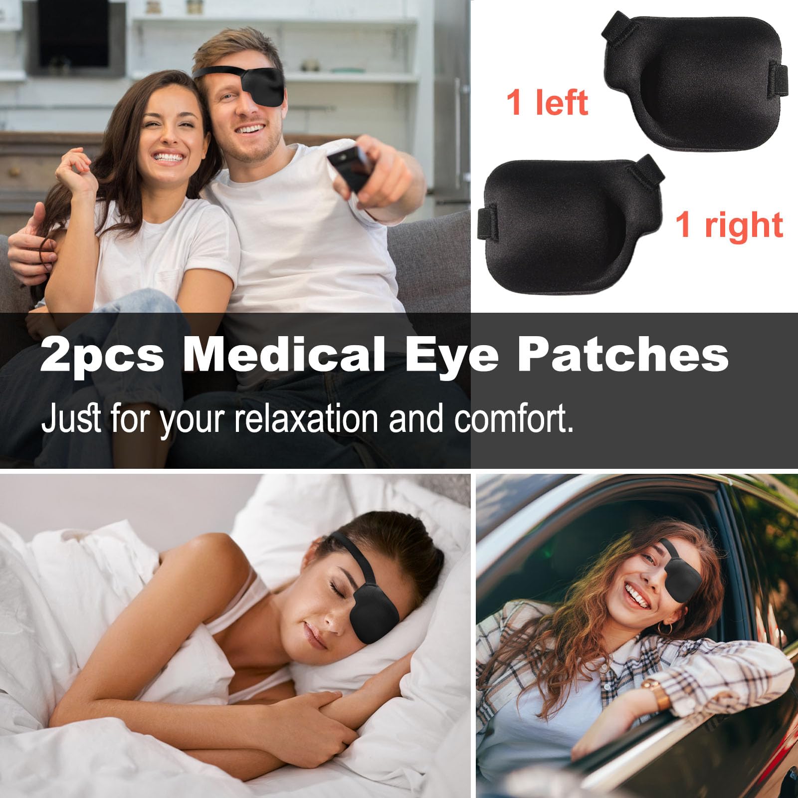 RIKEYO patches are suitable for sensitive eyes and light sensitivity