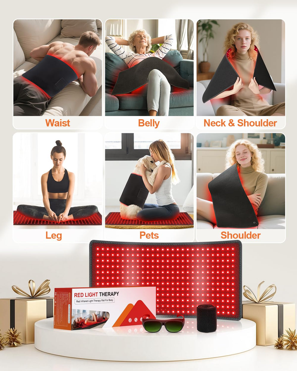 Rikimxin large 34.3 by 15.9 inch mat covers broader areas