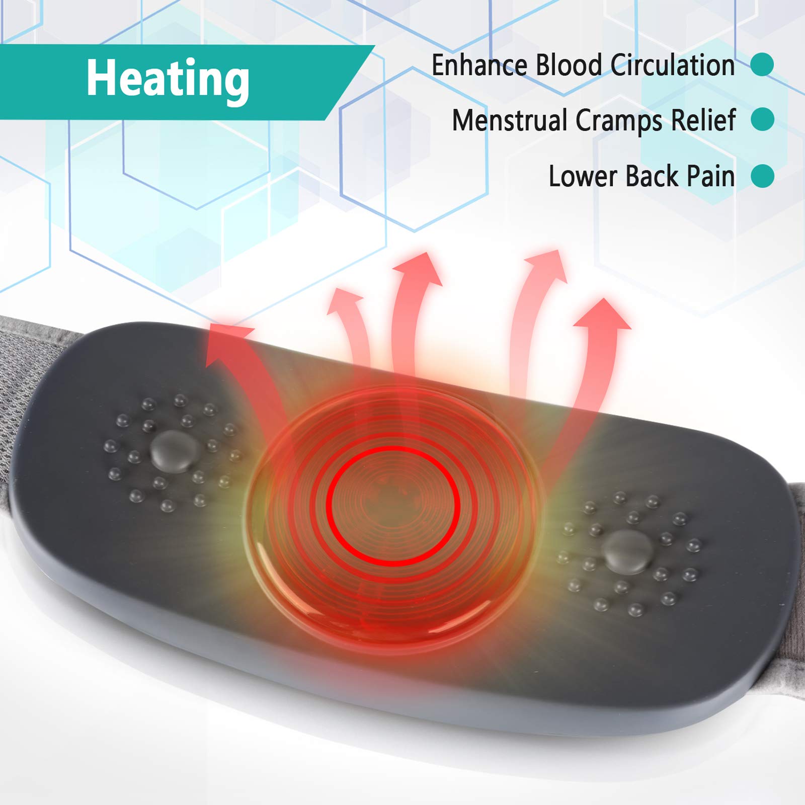 rilassa wireless slimming belt worn on thighs for targeted lower-body comfort.