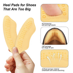 Riootlnm soft foam heel grips close-up showing cushioned material