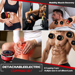 RIRC Smart Cupping Massager back-application on shoulder for deep relaxation