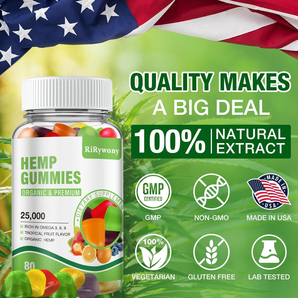RiRywony Health gummies with vitamins C and E, antioxidant-friendly option.