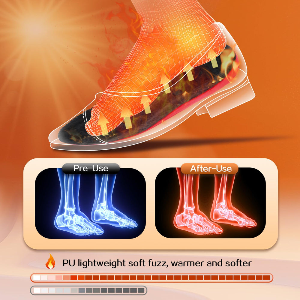 Risctrre insoles feature breathable holes to help feet stay dry.