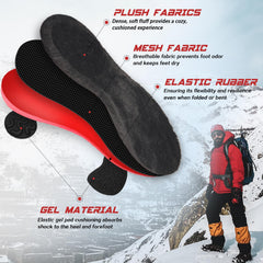 Risctrre insoles U-shaped heel design supports alignment for daily comfort.