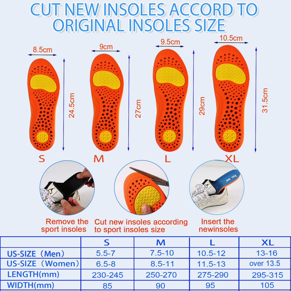 Risctrre insoles are washable and shape-retaining for long-lasting freshness.