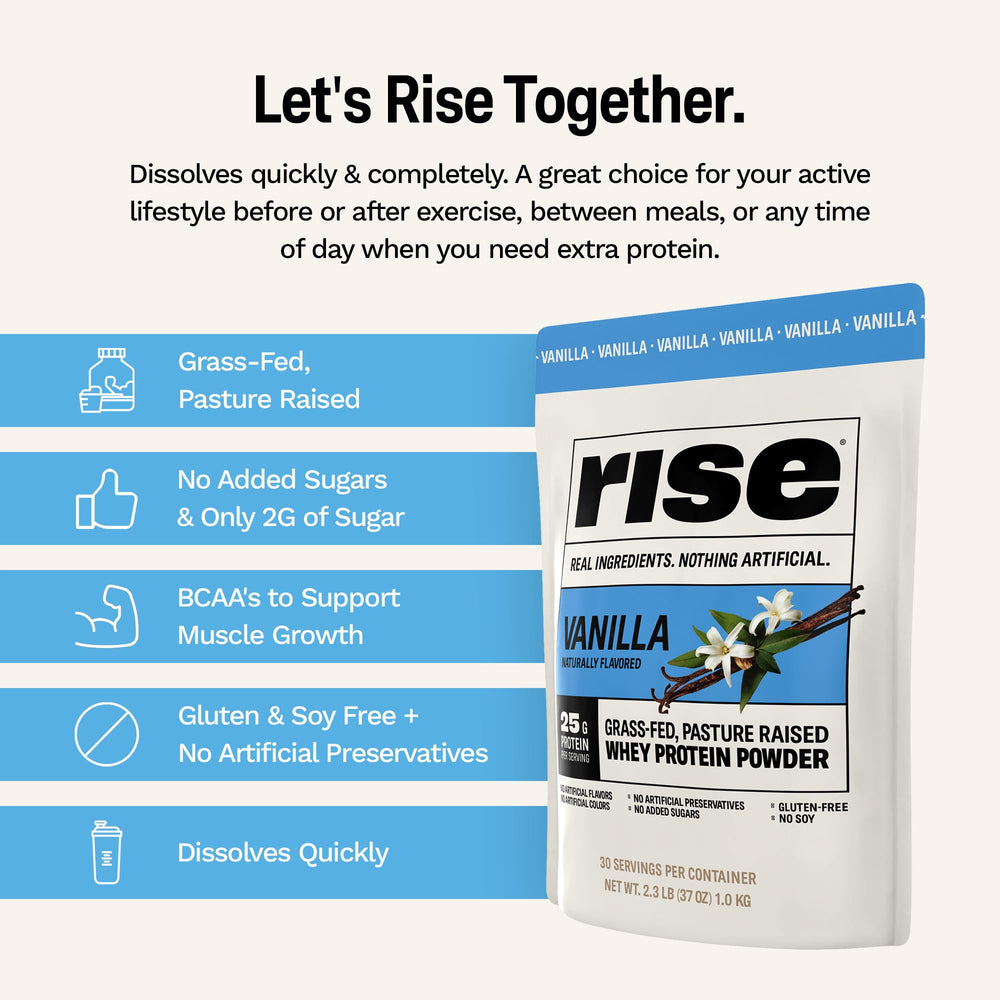 Rise ready-to-make shake for on-the-go protein