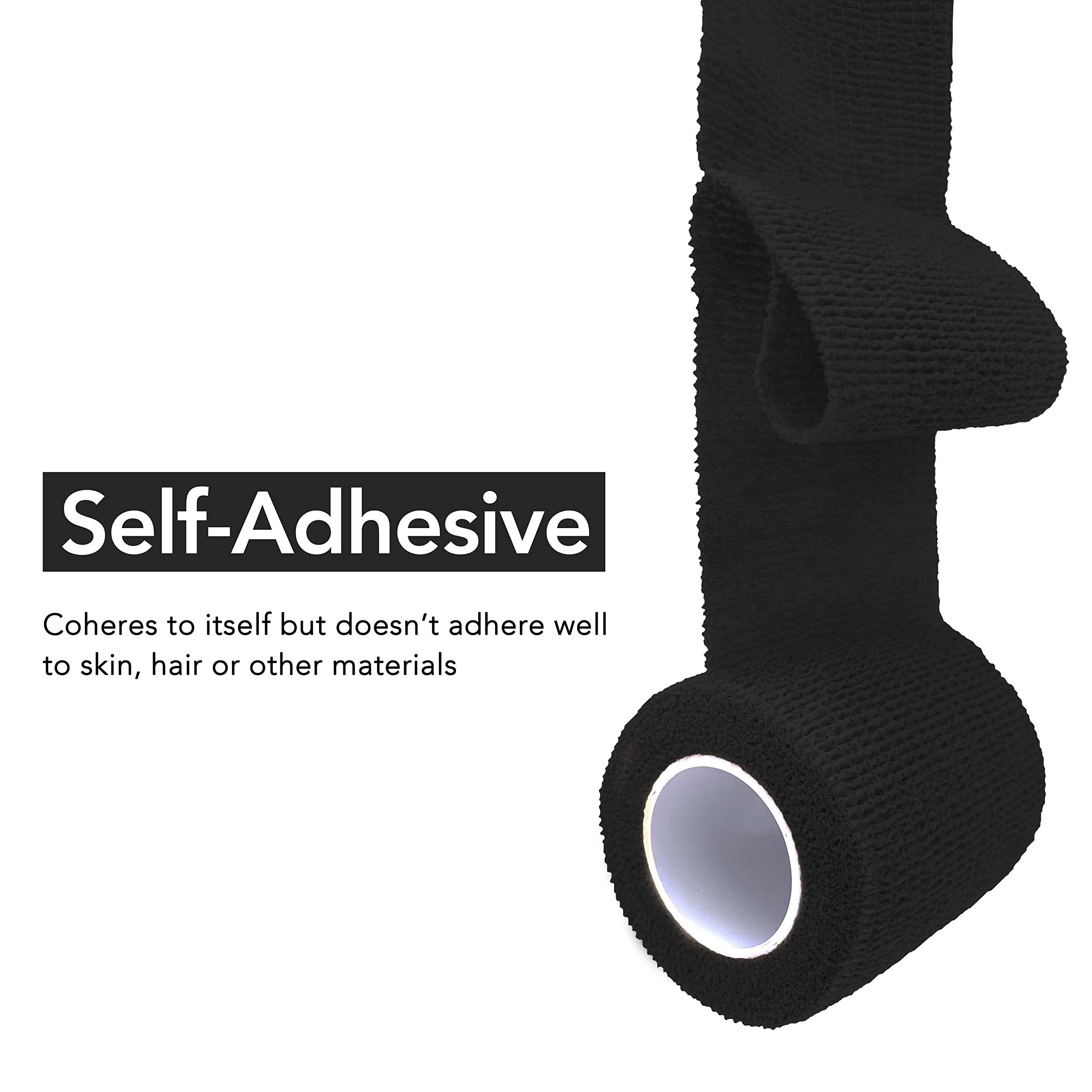 RISEN Cohesive Bandage arm wrap demonstrating secure, flexible support.