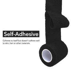 RISEN Cohesive Bandage arm wrap demonstrating secure, flexible support.