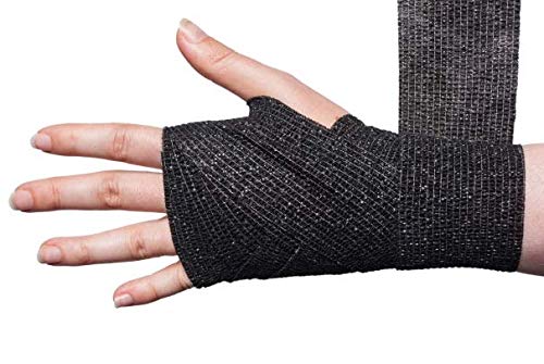 RISEN Cohesive Bandage self-adherent wrap on forearm.