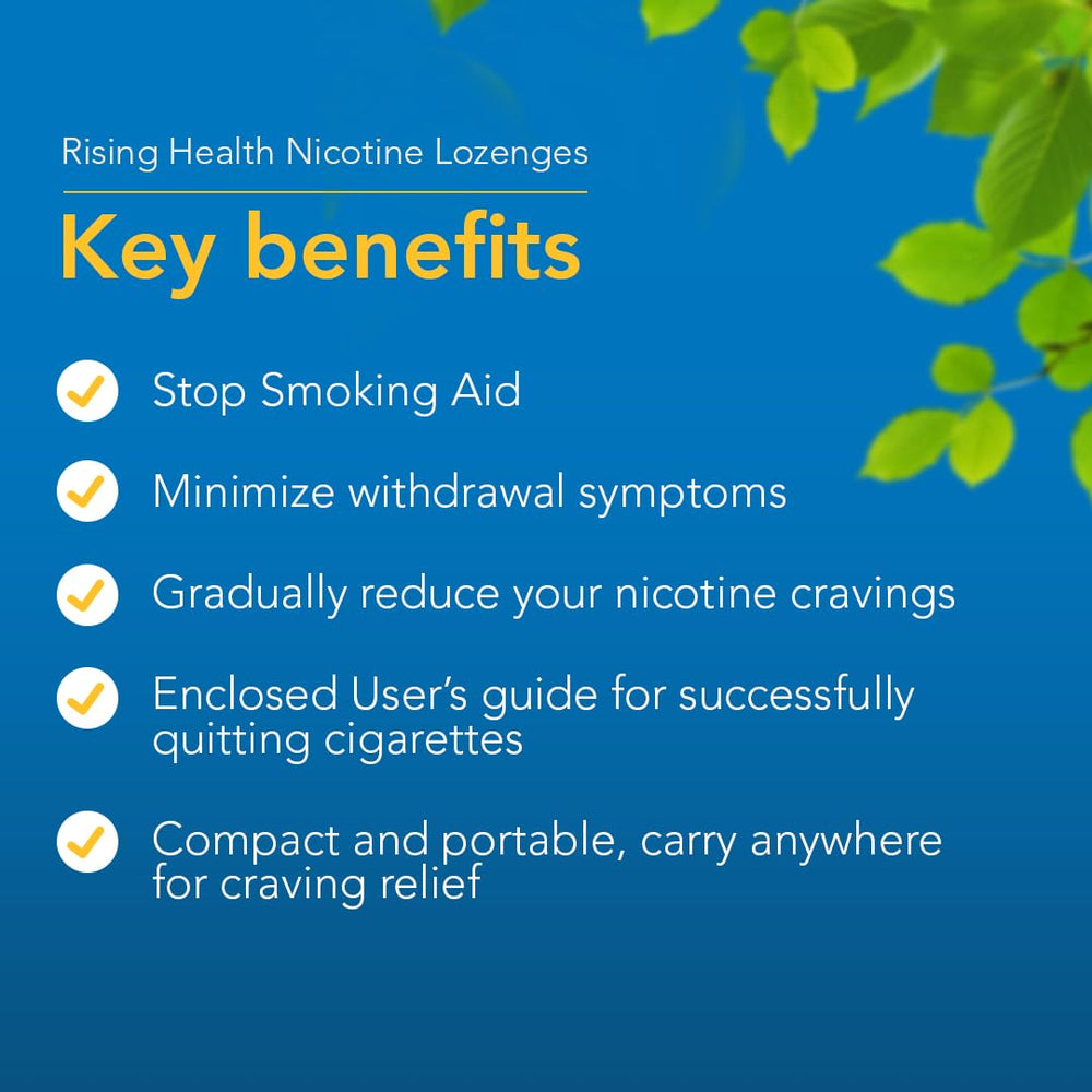 Rising Health 72-count bottle offers extended craving management.