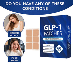 RITPDWP GLP-1 patch featuring plant-derived ingredients for natural formulation.