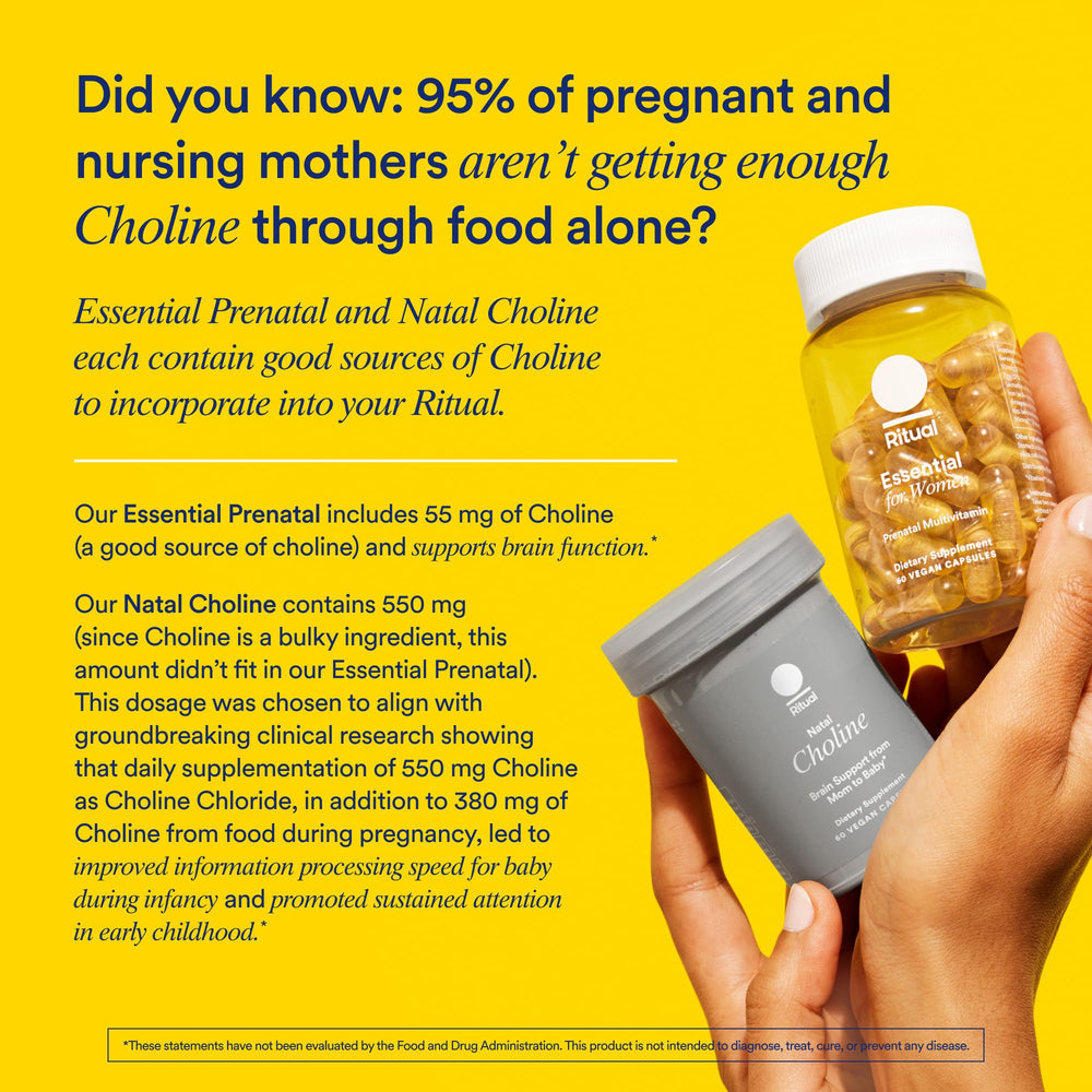 Ritual Essential Prenatal methylated folate source from Italy