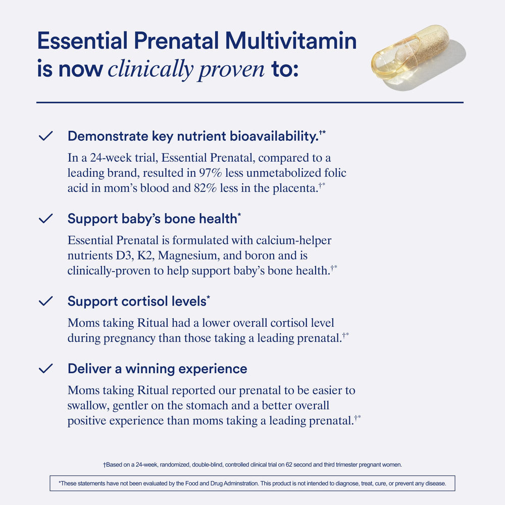 Ritual Essential Prenatal Omega-3 DHA from microalgae