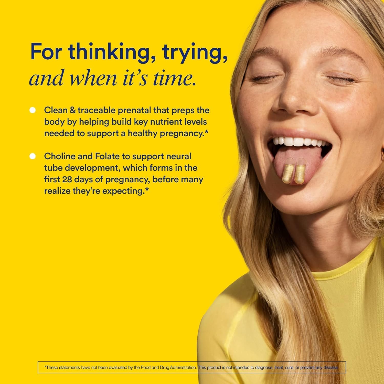 Ritual Essential Prenatal third-party testing seal on packaging