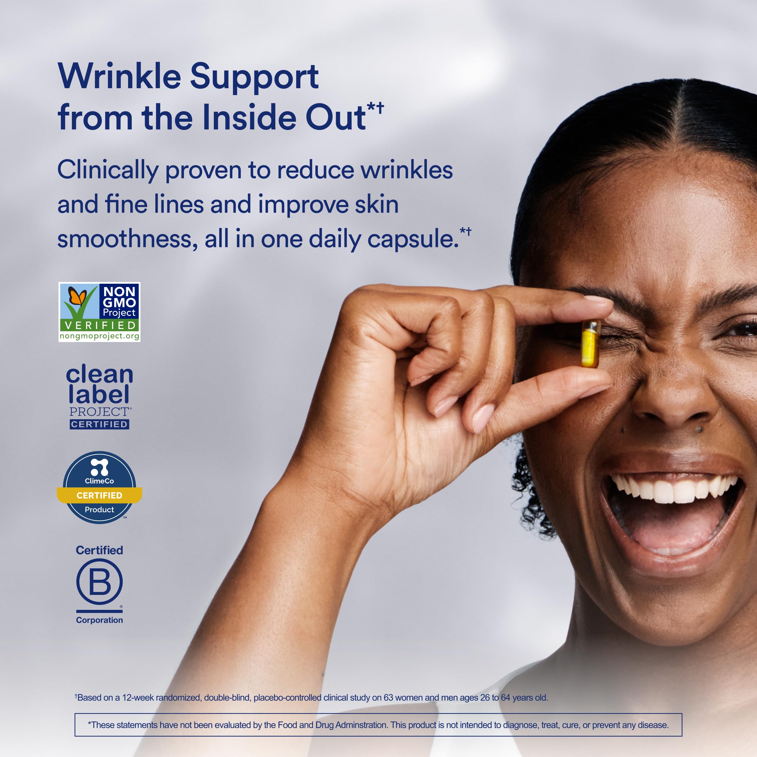 Ritual HyaCera capsules-inside demonstrate two-part capsules preserving ingredient integrity.
