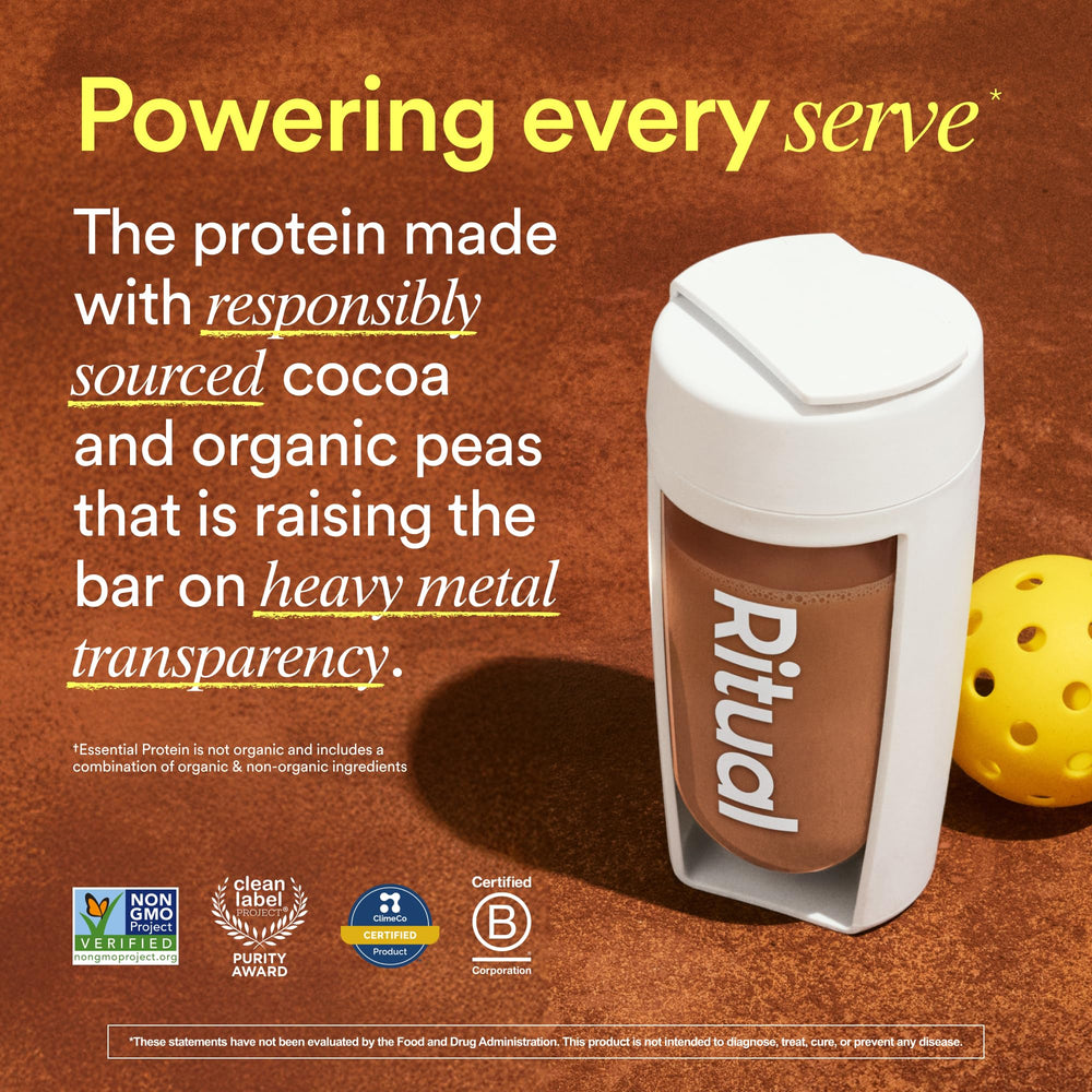 Ritual pea protein with traceable North American ingredients