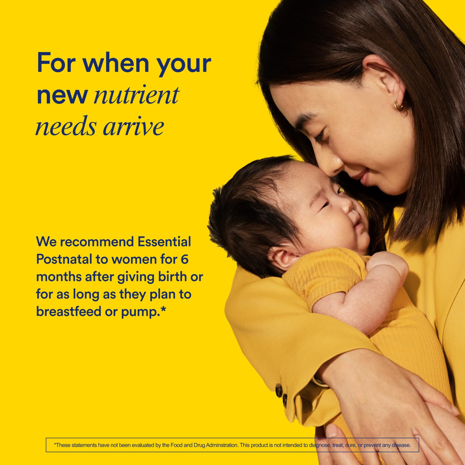 Compact Ritual Postnatal Multivitamin packaging fits into busy mom routines.