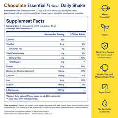 Silky chocolate flavor blends easily into beverages