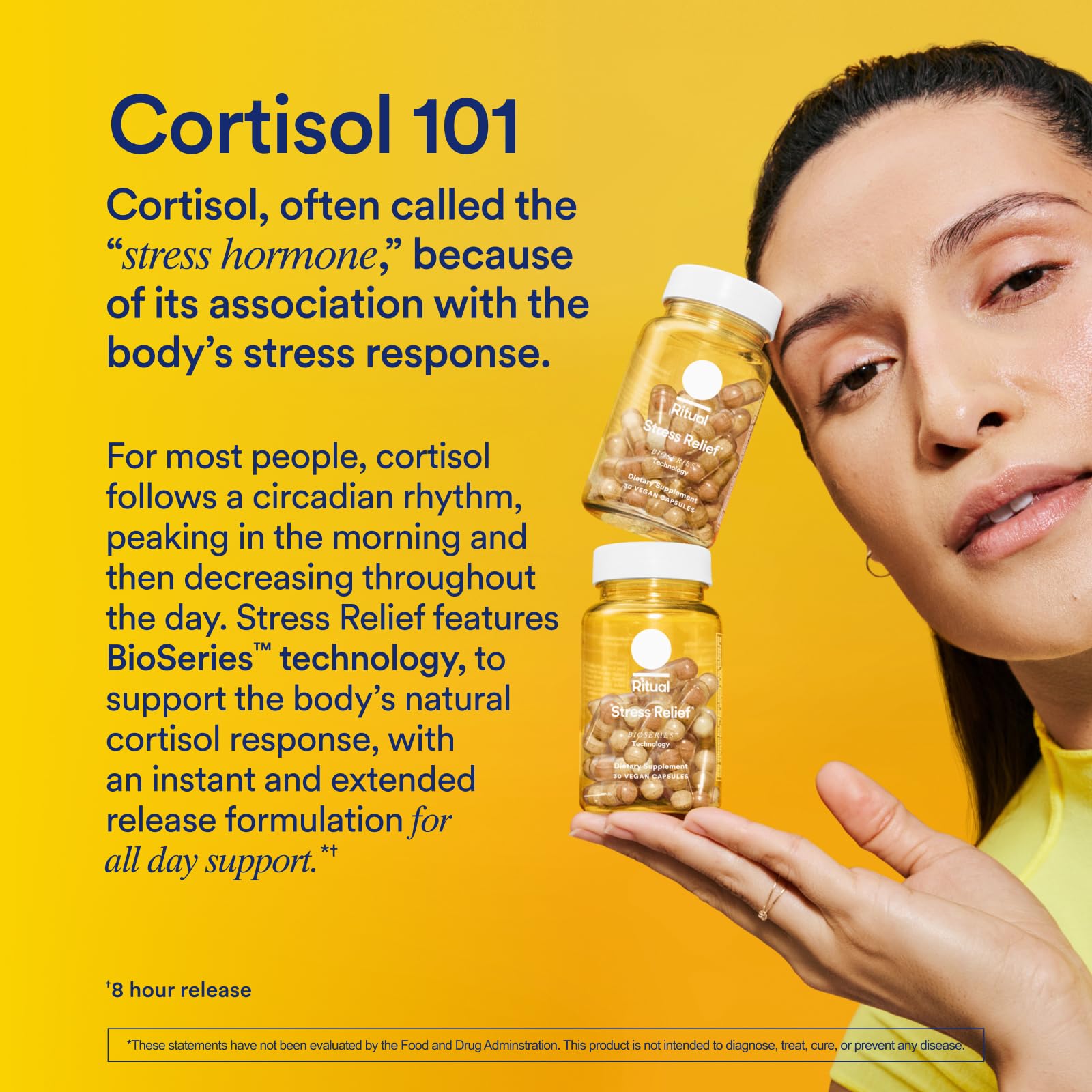 Ritual saffron affron bio-series capsule promotes mood support.