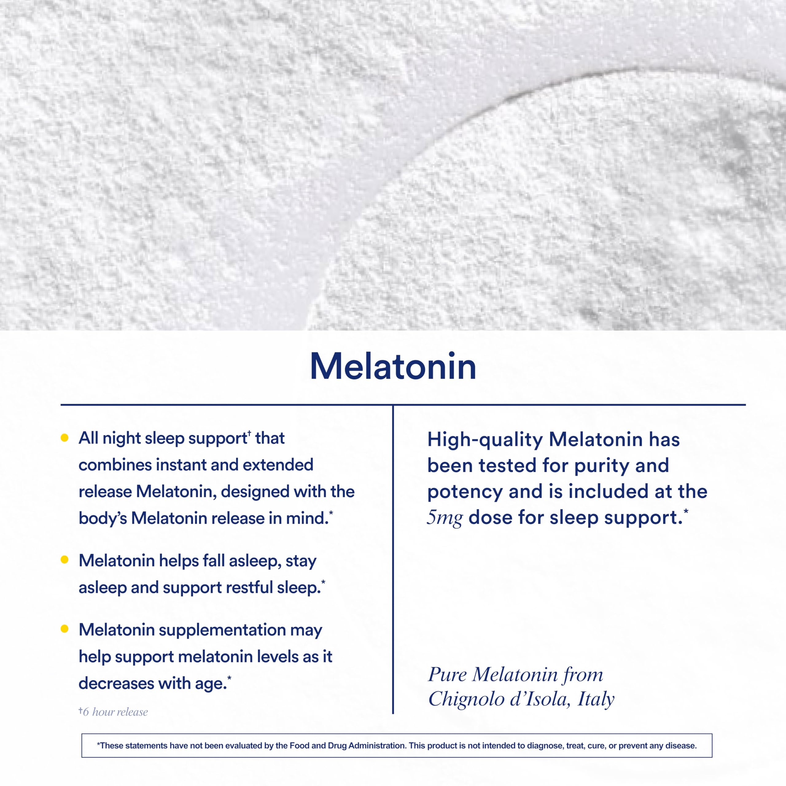 Ritual Sleep Bioseries Melatonin packaging box to showcase quality and packaging.