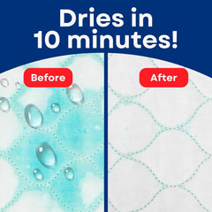 RMS Ultra Soft bed pad quilted top provides comfortable feel for nightly use.