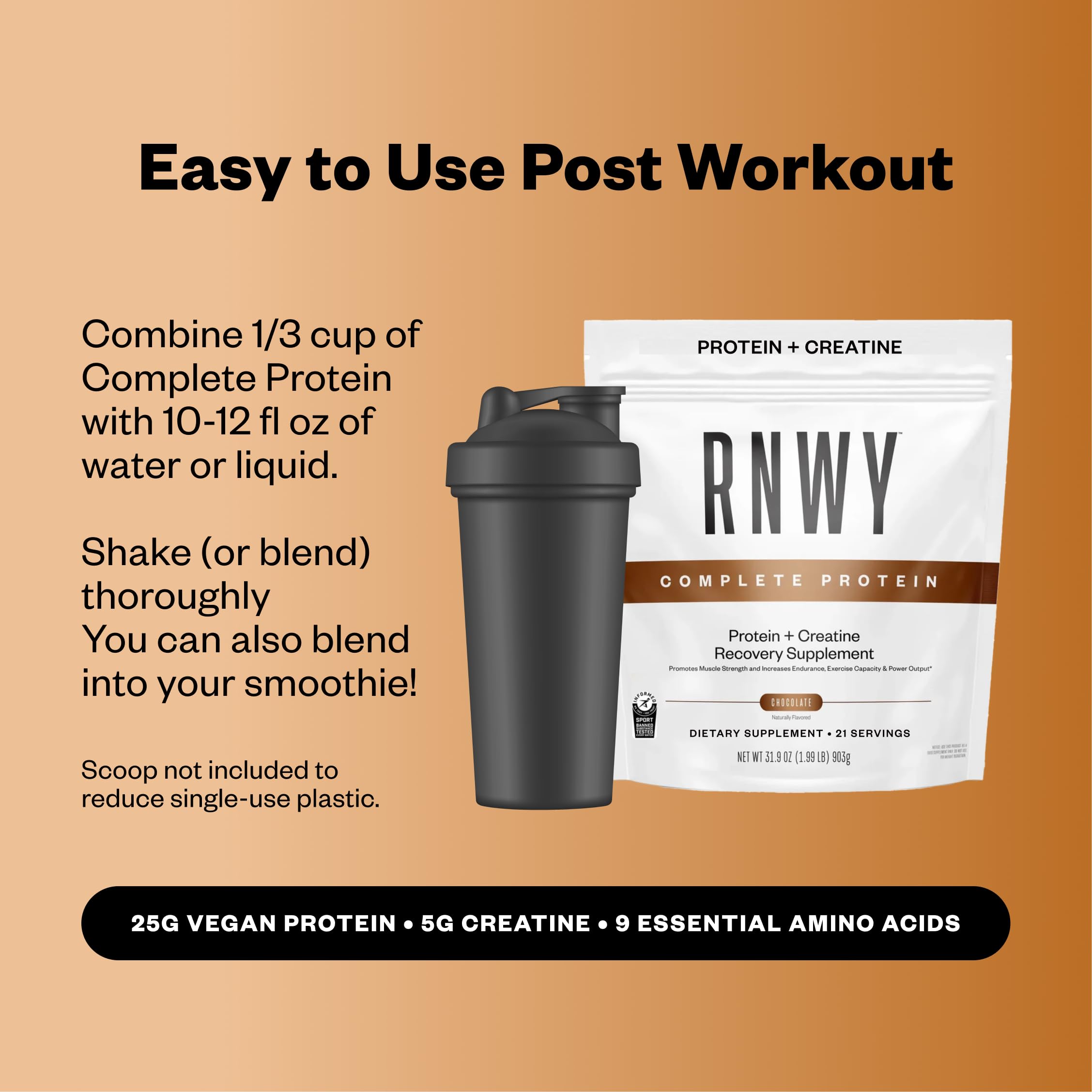 RNWY dairy-free gluten-free icons convey allergen-friendly vegan protein