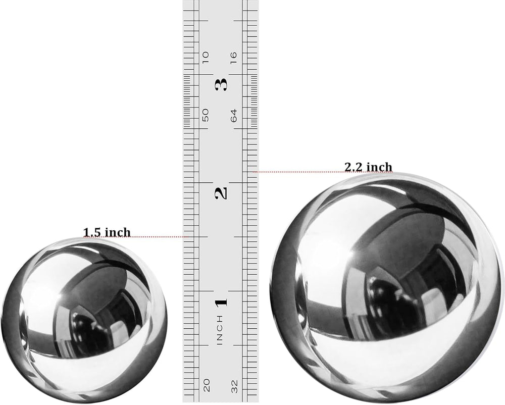 Roadtofree dexterity training with Baoding balls in use.