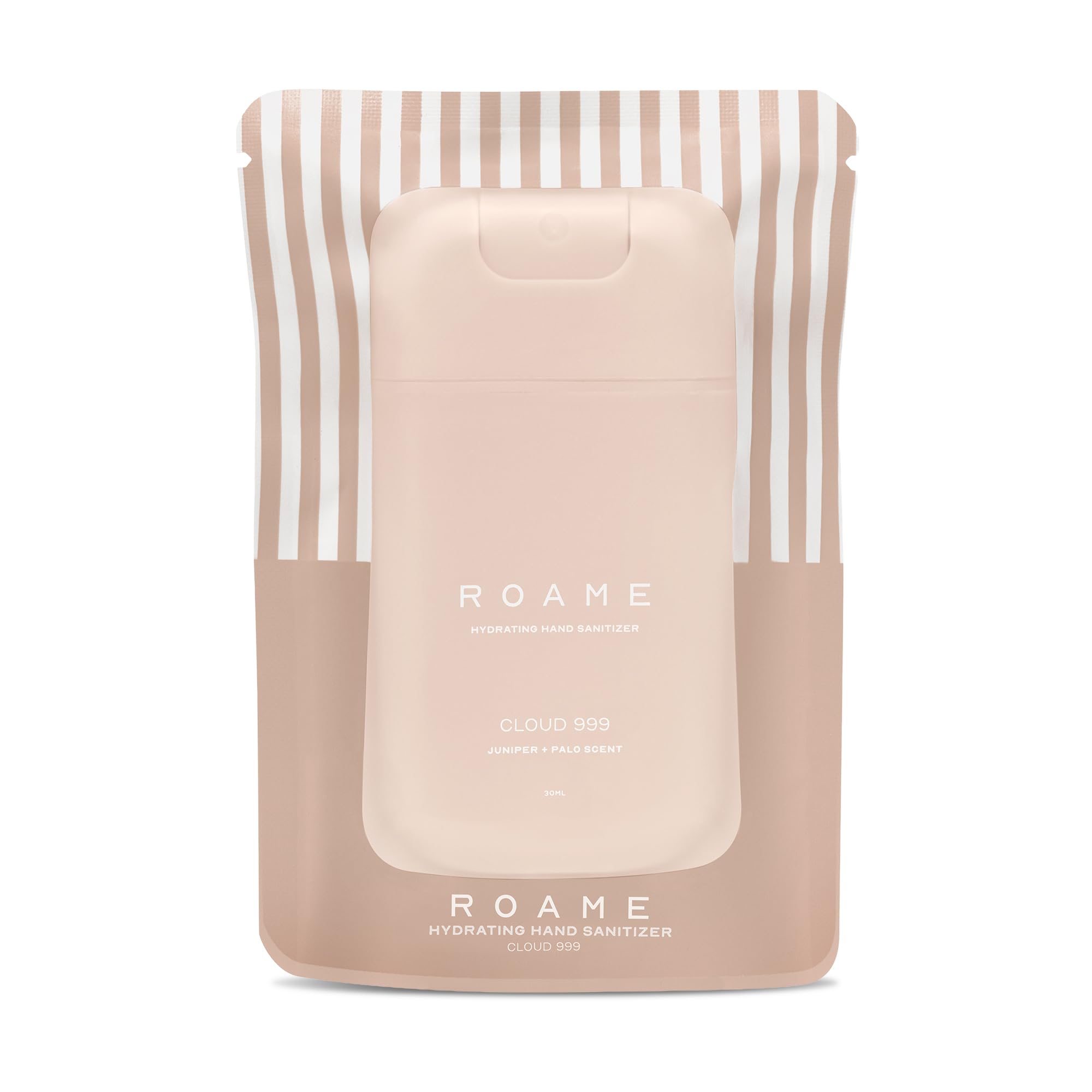 Roame Cloud 999 hand sanitizer spray bottle with fast-drying formula for on-the-go use